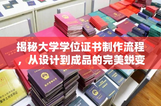 九龙坡揭秘大学学位证书制作流程，从设计到成品的完美蜕变
