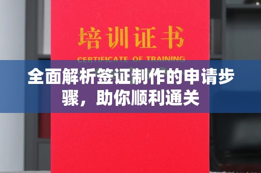 九龙坡全面解析签证制作的申请步骤，助你顺利通关