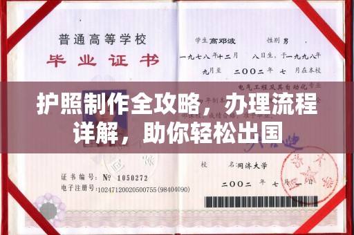 九龙坡护照制作全攻略，办理流程详解，助你轻松出国